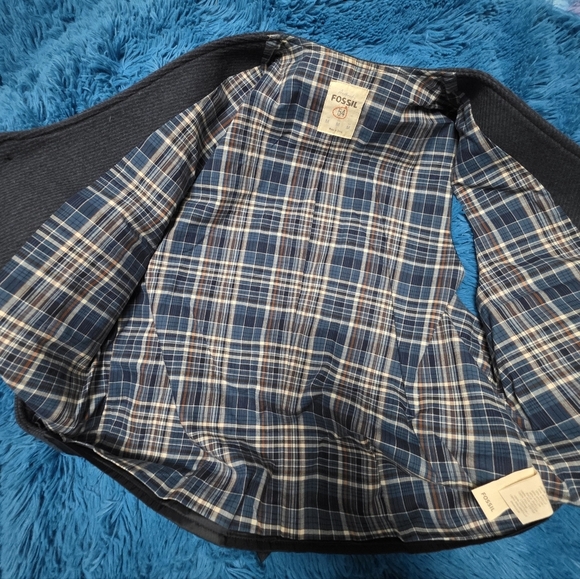 Fossil Authentic Wool Blended Mens Vest 54 Size Med. - Picture 6 of 10